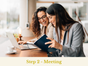 Women at meeting