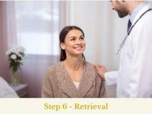 A doctor is holding woman sholder